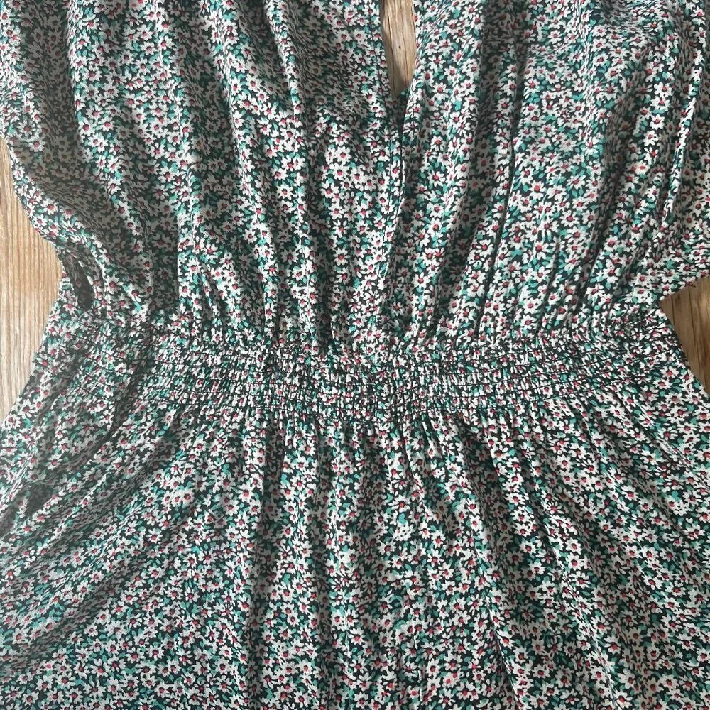 Urban Outfitters Kimchi Blue Jodi Flutter Sleeve Romper Festival Fairy Boho - Picture 10 of 15